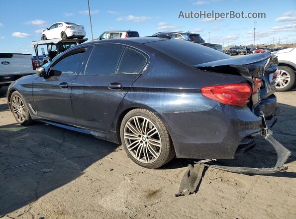WBAJB9C59KB464922 2019 BMW M5 Blue უკანა მარცხენა