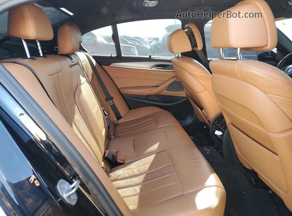 WBAJB9C59KB464922 2019 BMW M5 Blue უკანა სავარძლების ხედი