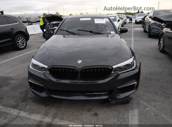 WBAJB9C5XJB034766 2018 BMW 5 SERIES Black Vista del salpicadero
