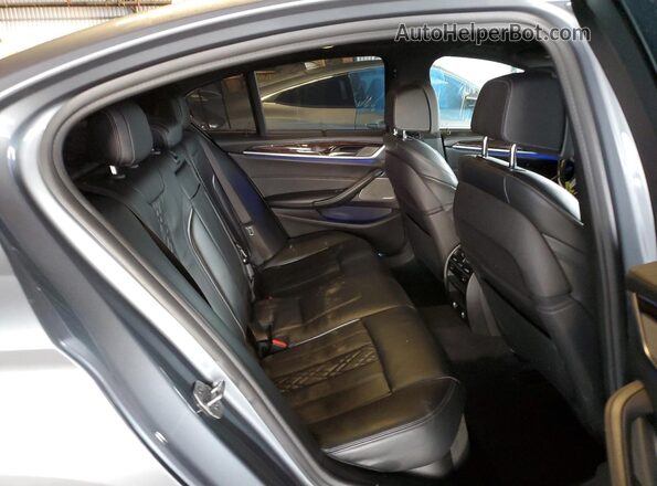 WBAJB9C5XKB288432 2019 BMW M5 Серый Вид задних сидений