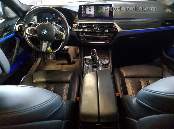 WBAJB9C5XKB288432 2019 BMW M5 Серый Вид панели приборов
