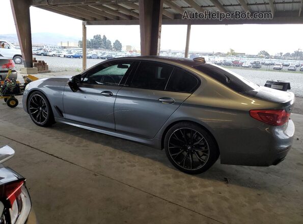 WBAJB9C5XKB288432 2019 BMW M5 Серый Задняя левая четверть