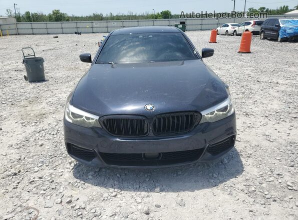 WBAJE5C58JWA95464 2018 BMW 5 SERIES Black Widok z przodu