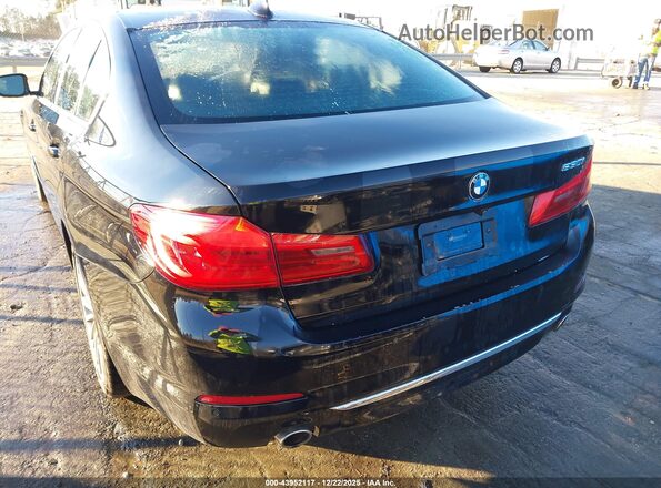 WBAJR3C00LWW81976 2020 BMW 5 SERIES Black Вид спереду