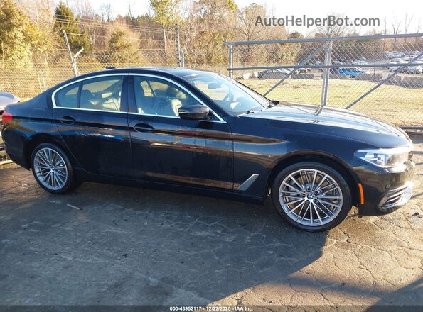 WBAJR3C00LWW81976 2020 BMW 5 SERIES Black Вид задньої частини салону