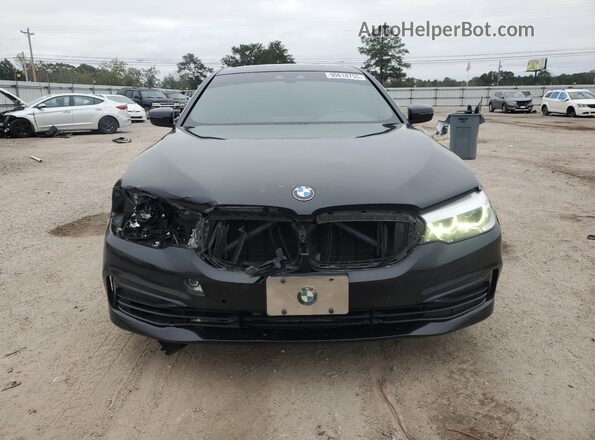 WBAJR3C04LCD06676 2020 BMW 5 SERIES Black Դիմացի տեսք