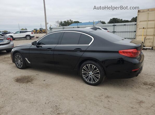 WBAJR3C04LCD06676 2020 BMW 5 SERIES Black Հետևի ձախ