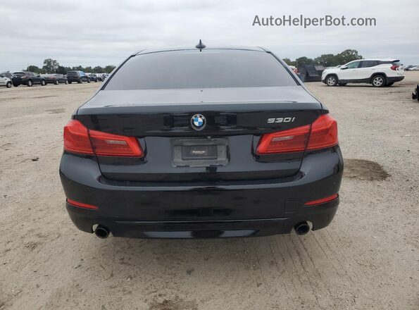 WBAJR3C04LCD06676 2020 BMW 5 SERIES Black Հետևի տեսք