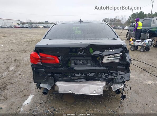 WBAJR3C06LCE09257 2020 BMW 5 SERIES Black 