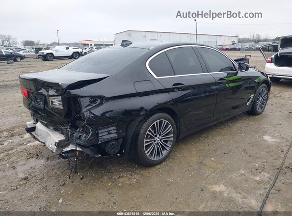 WBAJR3C06LCE09257 2020 BMW 5 SERIES Black Задня права чверть