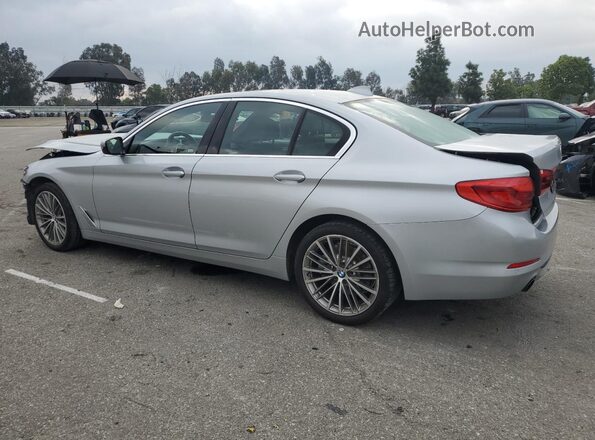 WBAJR3C08LWW80977 2020 BMW 5 SERIES Silver Rear left