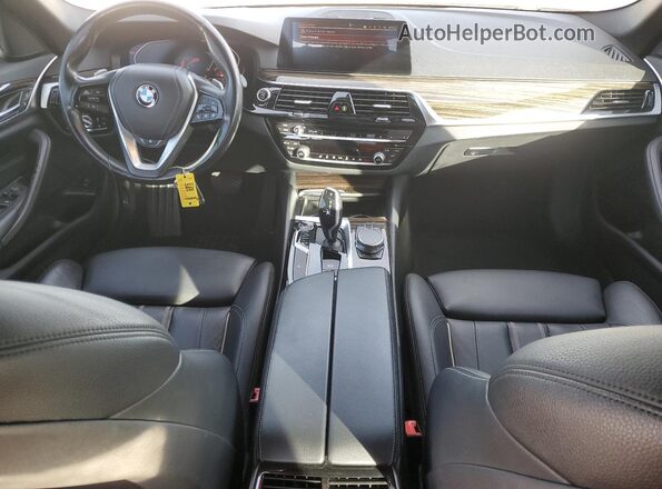 WBAJR7C01LWW60819 2020 BMW 5 SERIES White წინა პანელის ხედი