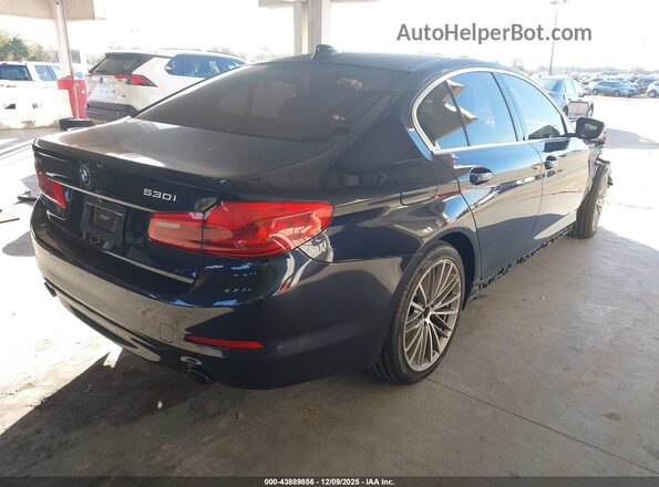 WBAJR7C02LWW65835 2020 BMW 5 SERIES Blue Задня права чверть