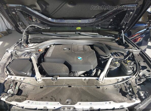 WBAJR7C02LWW65835 2020 BMW 5 SERIES Blue Вид ззаду