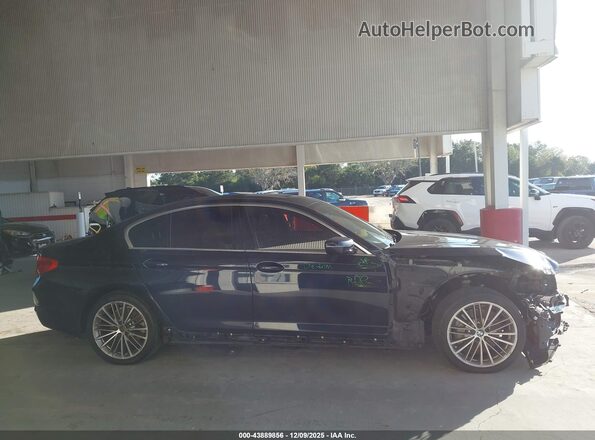 WBAJR7C02LWW65835 2020 BMW 5 SERIES Blue Панорамний вид салону 360°