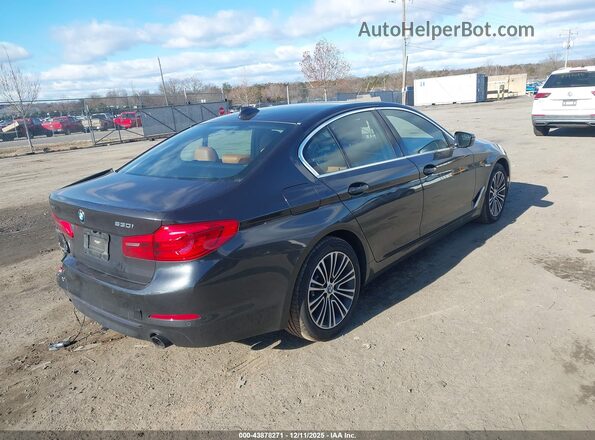 WBAJR7C0XLWW80955 2020 BMW 5 SERIES Black Հետևի աջ