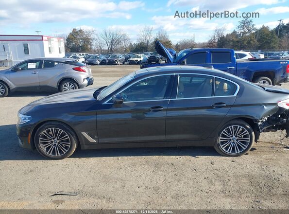 WBAJR7C0XLWW80955 2020 BMW 5 SERIES Black Սալոնի 360 աստիճան տեսք