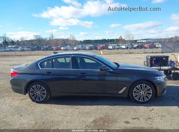 WBAJR7C0XLWW80955 2020 BMW 5 SERIES Black Սալոնի հետևի տեսք