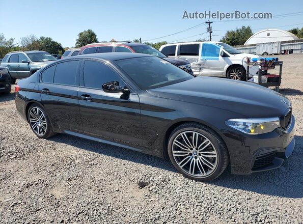 WBAJS3C04LCE49471 2020 BMW 5 SERIES Black Front right