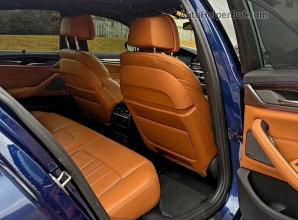 WBAJS7C00LBN96137 2020 BMW M5 Blue უკანა ხედი