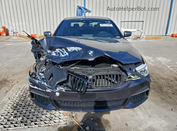 WBAJS7C03LCE13617 2020 BMW M5 Gray Vista frontal