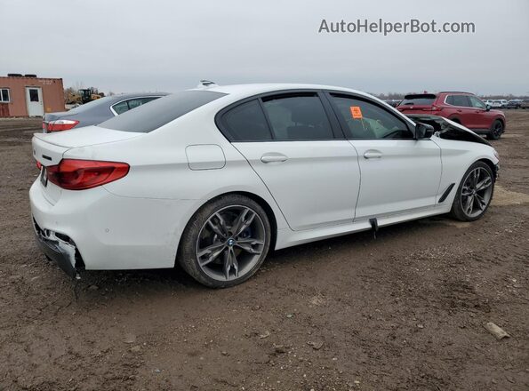 WBAJS7C08LCD39899 2020 BMW M5 White Rear right