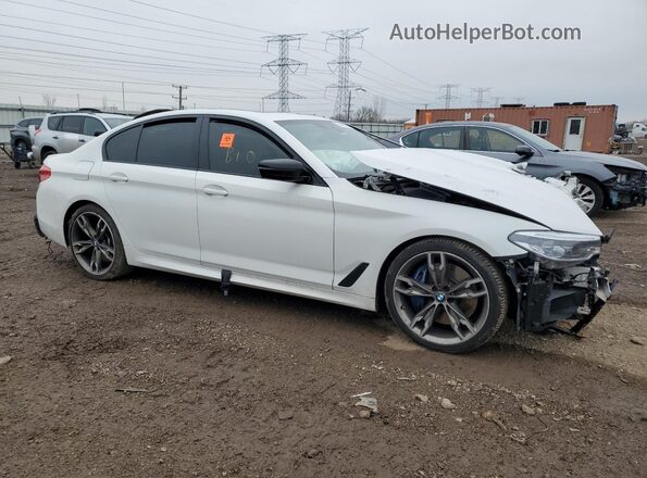 WBAJS7C08LCD39899 2020 BMW M5 White Front right