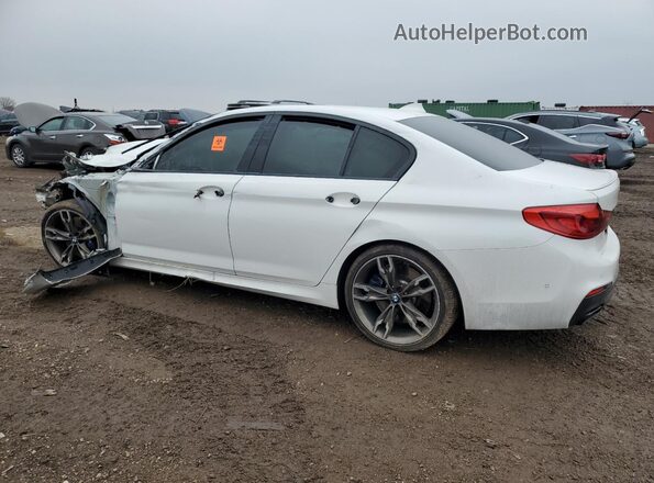 WBAJS7C08LCD39899 2020 BMW M5 White Rear left