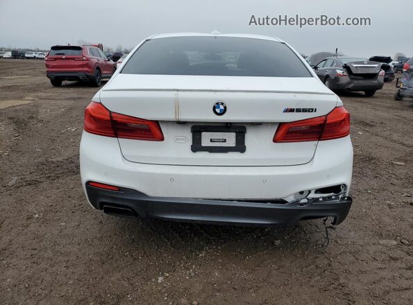 WBAJS7C08LCD39899 2020 BMW M5 White Rear view