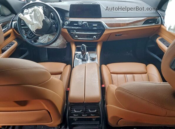 WBAJV6C51JBK06799 2018 BMW 6 SERIES White Dashboard view