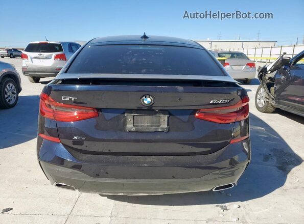 WBAJV6C53JBJ99760 2018 BMW 6 SERIES Black Հետևի տեսք