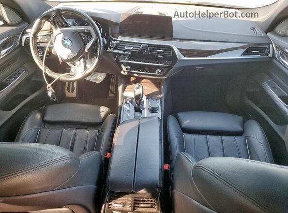 WBAJV6C53JBJ99760 2018 BMW 6 SERIES Black Առջևի վահանակի տեսք