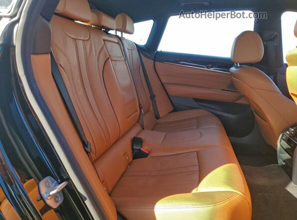 WBAJV6C5XJBJ99366 2018 BMW 6 SERIES Black Rear seats view