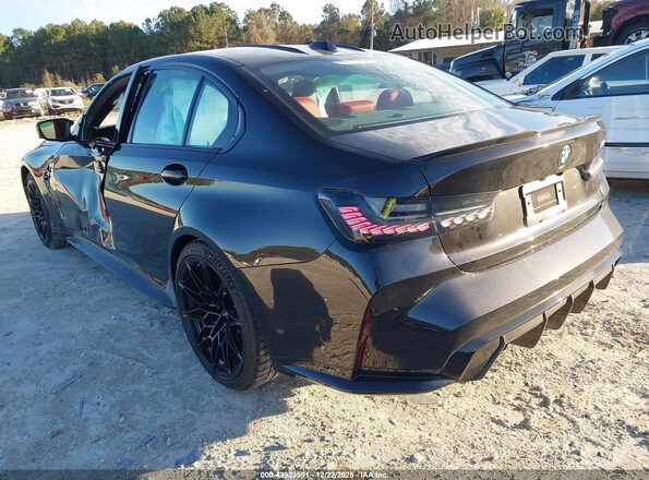 WBS13HJ02SFV42332 2025 BMW M3 Black Rear left