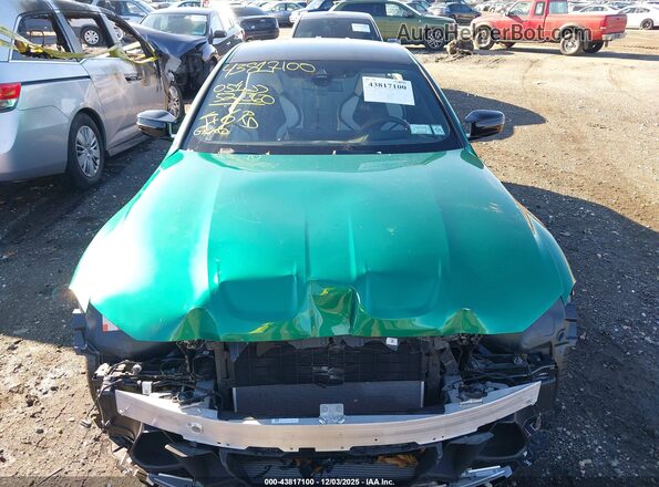 WBS13HK08SCU73825 2025 BMW M4 Green Вид щитка приладів