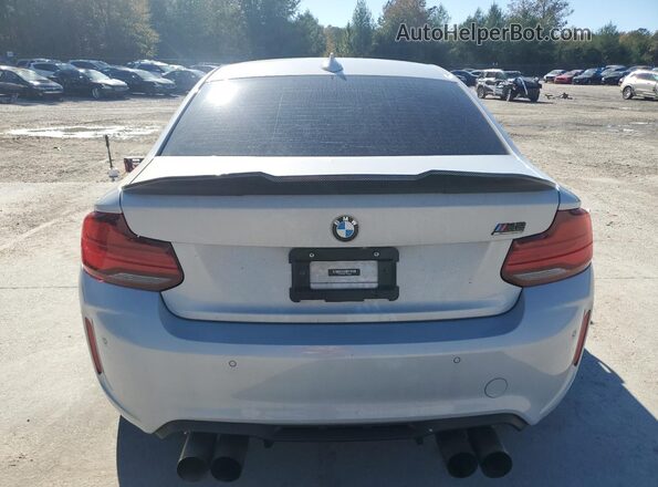 WBS2U7C02L7D76532 2020 BMW M2 Silver უკანა ხედი