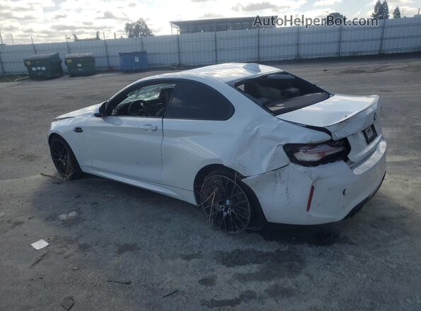 WBS2U7C02L7F86824 2020 BMW M2 White Trasero izquierdo