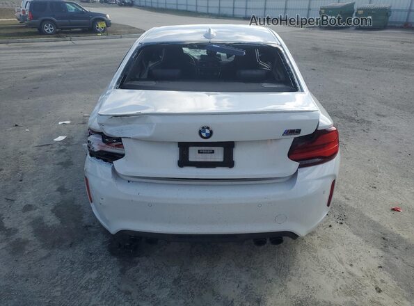 WBS2U7C02L7F86824 2020 BMW M2 White Vista trasera