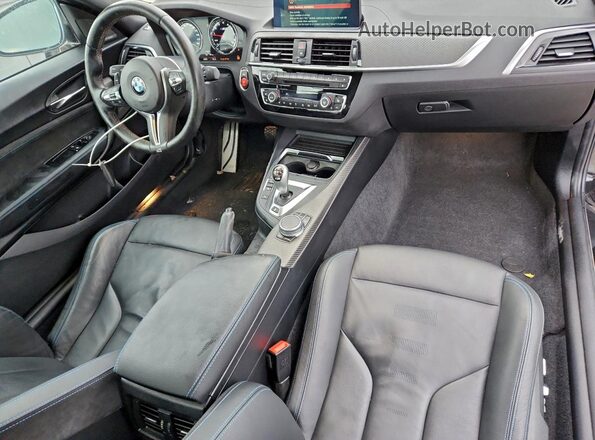 WBS2U7C0XM7J68428 2021 BMW M2 Черный Вид панели приборов