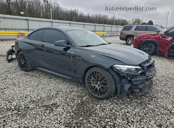 WBS2U7C51KVB09324 2019 BMW M2 Черный Передняя правая четверть