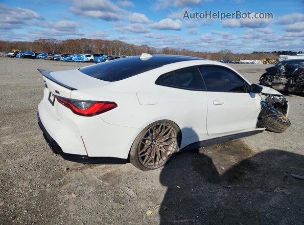 WBS33AZ07MCH49858 2021 BMW M4 White Tył prawy