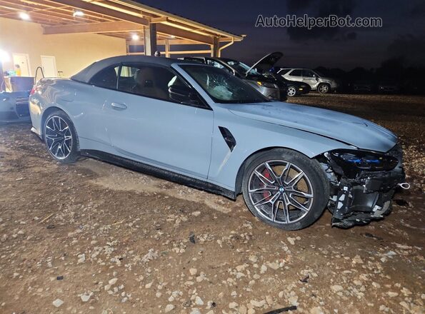 WBS33BA07RCP38493 2024 BMW M4 Gray Front right
