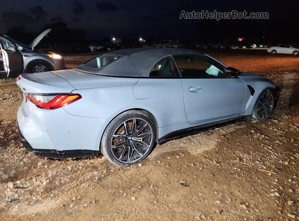 WBS33BA07RCP38493 2024 BMW M4 Gray Rear right