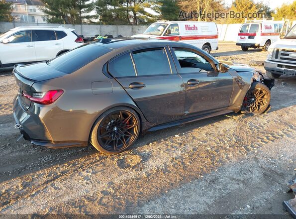 WBS33HJ05SFV25940 2025 BMW M3 Gray Rear right