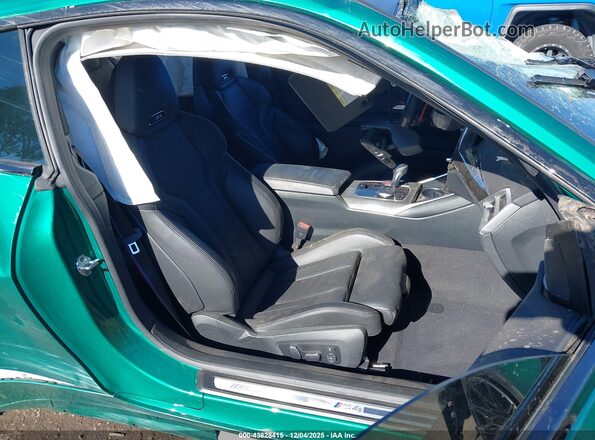 WBS33HK08SCS65744 2025 BMW M4 Green Front interior view