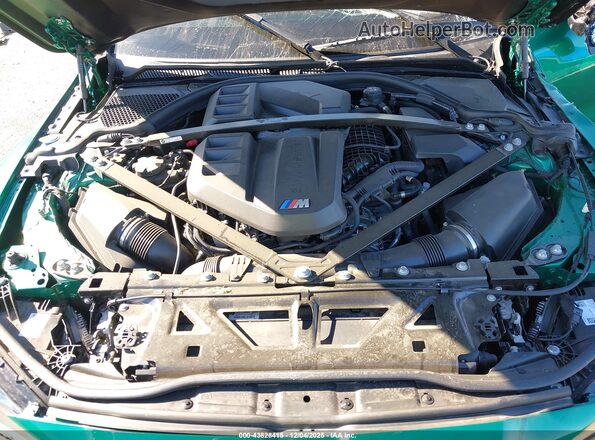 WBS33HK08SCS65744 2025 BMW M4 Green Rear view