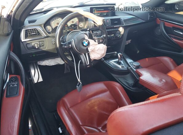 WBS3R9C32HA014042 2017 BMW M4 Black წინა პანელის ხედი
