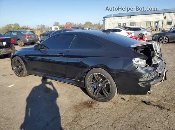 WBS3R9C32HA014042 2017 BMW M4 Black უკანა მარცხენა