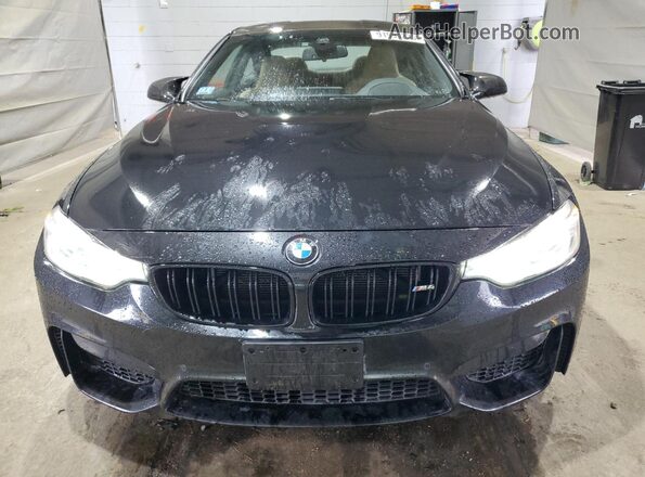 WBS3R9C3XHA014032 2017 BMW M4 Black Вид спереду