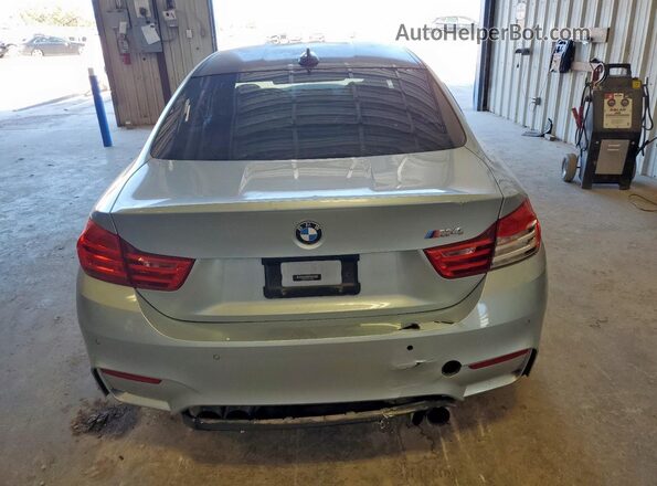 WBS3R9C53GK336344 2016 BMW M4 Серебряный Вид сзади